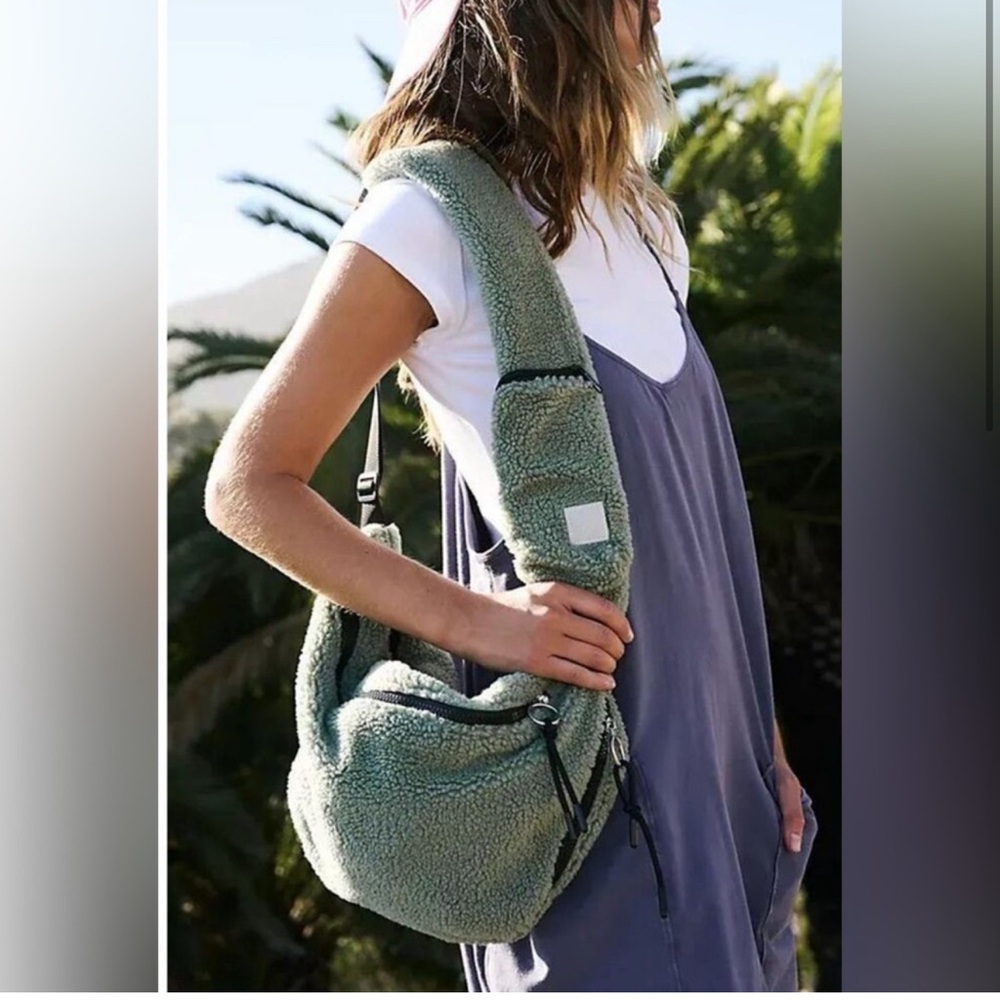 Free People Movement Overachiever Sherpa Sling Bag